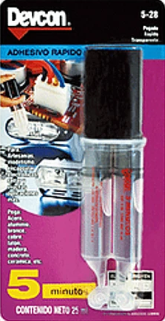 DEVCON ADHESIVO JERINGA RÁPIDO 5 MINUTOS 25ML (5-28)(H)