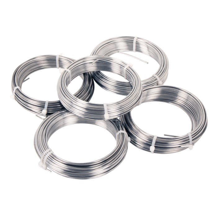 ALAMBRE GALVANIZADO C/10 ROLLITOS #18