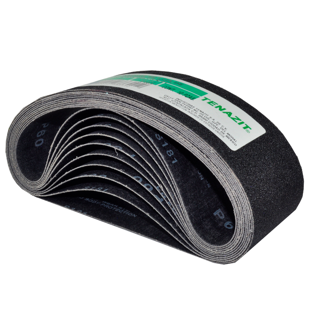 LIJA BANDA AUSTROMEX 4" X 24" P/VIDRIO GRANO 400 (1198)