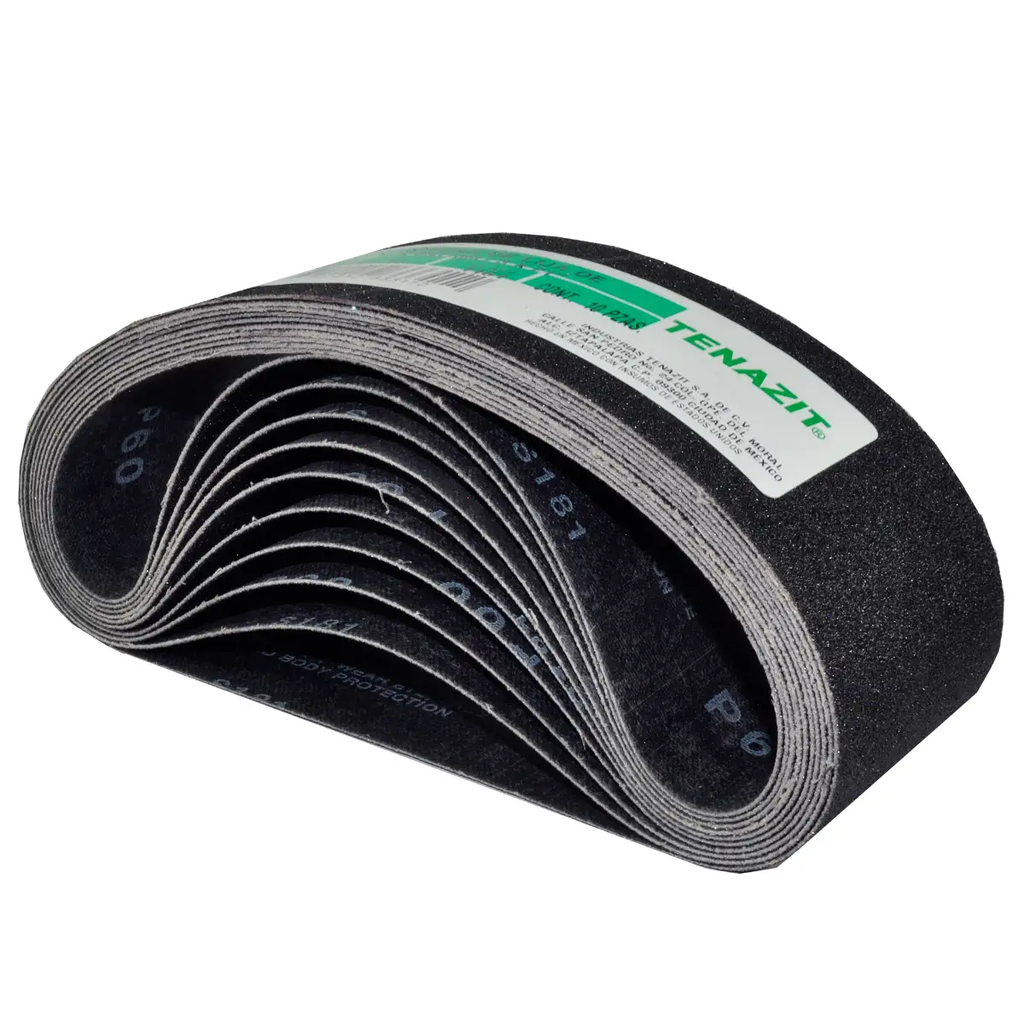 LIJA BANDA AUSTROMEX 4" X 24" P/VIDRIO GRANO 400 (1198)