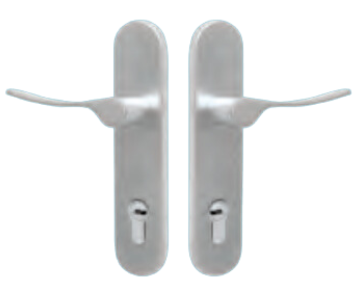CERRADURA BARCELONA TESA 4030 RECÁMARA MANIJA-MANIJA NÍQUEL SATÍN LLAVE- LLAVE (83482)