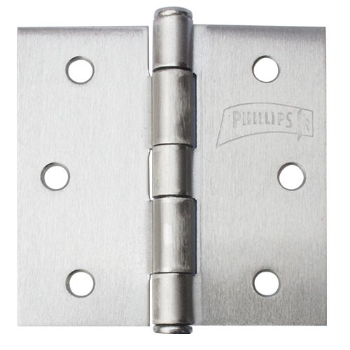 BISAGRA 830 CTP PHILLIPS 3"x3" TIPO ACERO INOXIDABLE C/10PZ (MX4814)(H)