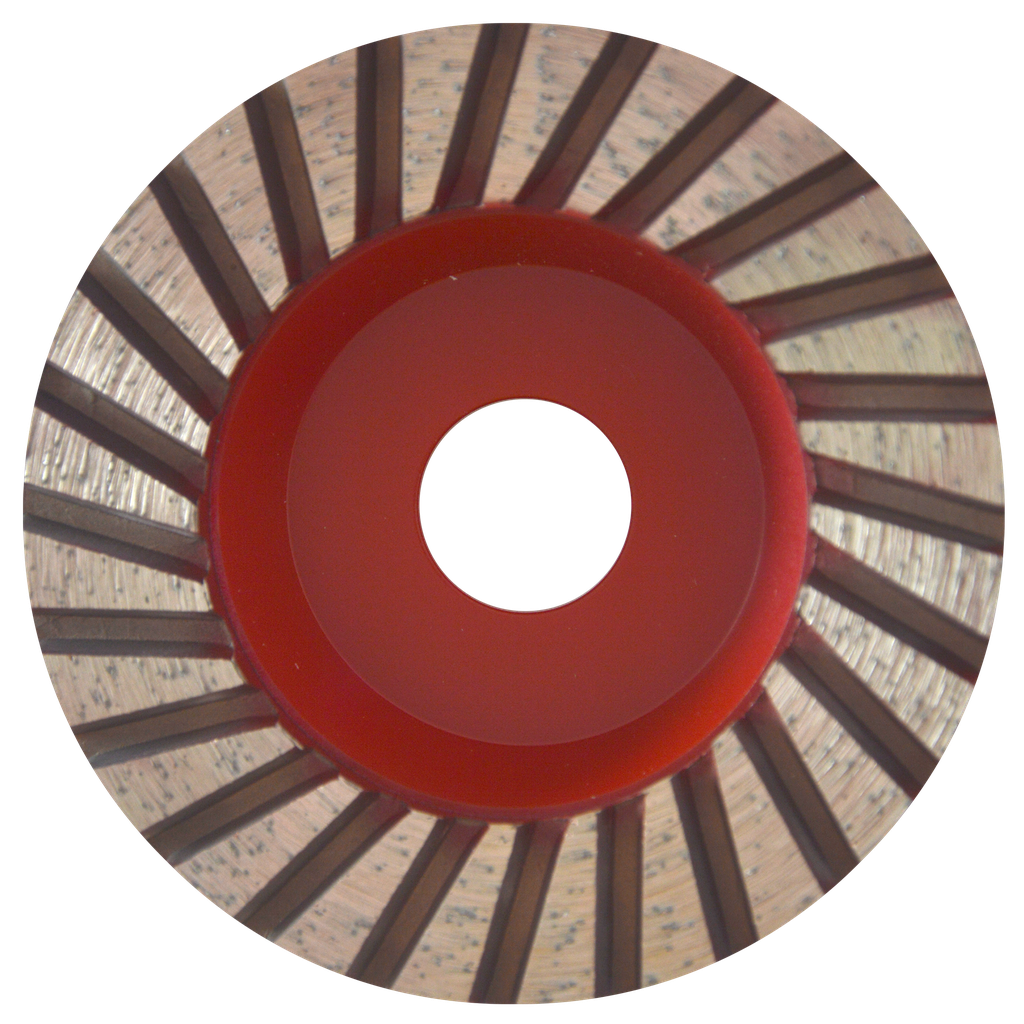 COPA DIAMANTE AUSTROMEX P/CANTERA 4" x 7/8" PLATA (884)(H)