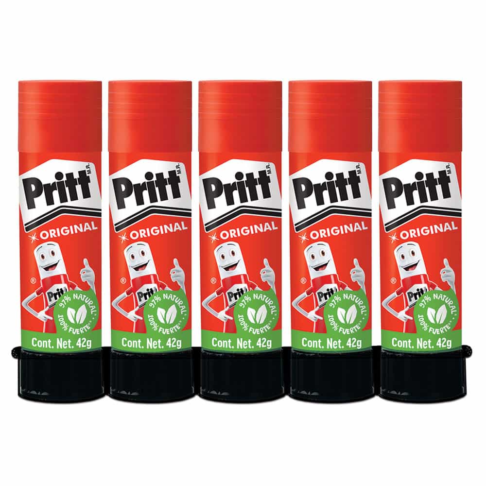 C/5 LÁPIZ ADHESIVO PRITT 42G (H)