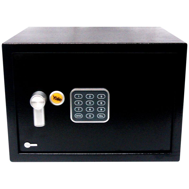 CAJA FUERTE YALE COLORES NEGRA MEDIUM (MX84836)