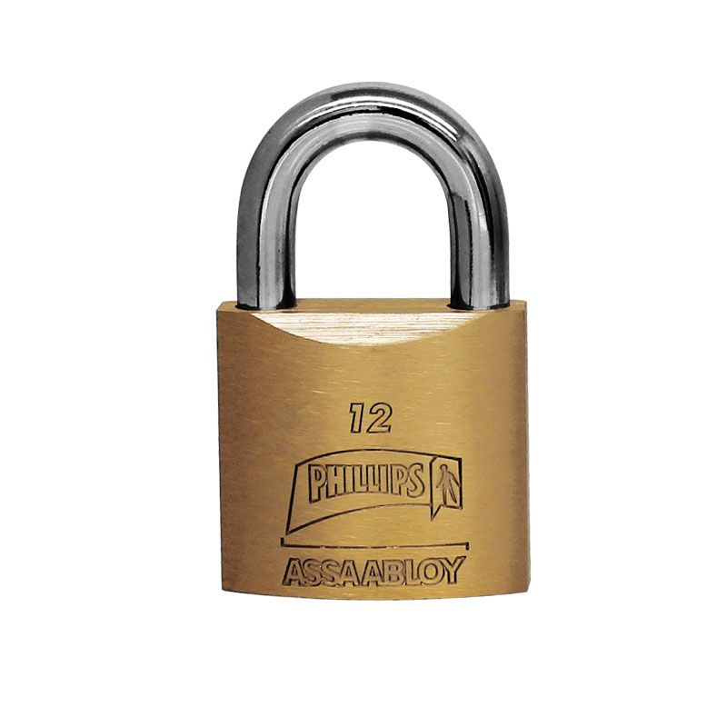 CANDADO PHILLIPS 12 MAX GANCHO CORTO (MX317)(H) DDD