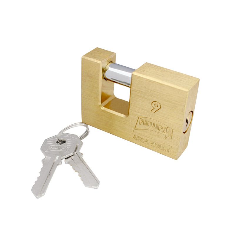 CANDADO 9 PHILLIPS P/CORTINA LATÓN (MX111)(H)