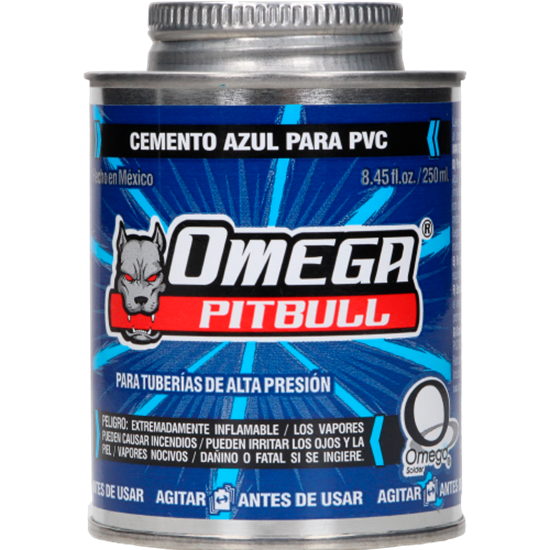 CEMENTO AZUL OMEGA P/PVC 250ML