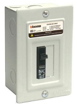 BTICINO CENTRO DE CARGA 2 POLOS EMPOTRAR (BTN/2EN) (E)