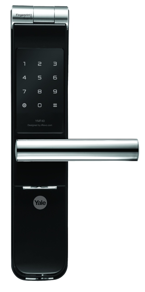 CERRADURA YALE SMARTCONNECT YMF40 BIOMÉTRICA BLUETOOTH (MX89186)