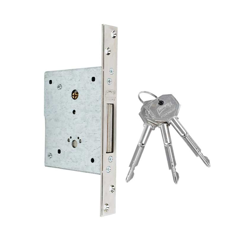 CERRADURA PHILLIPS X-1100 LATÓN TETRA LLAVE (MX933)(H)