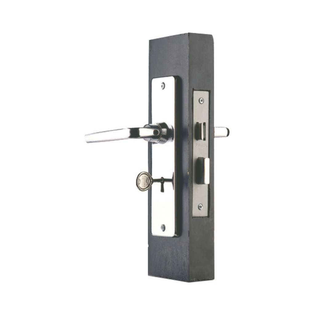 CERRADURA PHILLIPS 150 MANIJA-MANIJA CROMO P/RECAMÁRA (MX25)