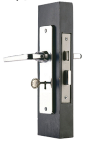 CERRADURA PHILLIPS 150 MANIJA-MANIJA CROMO P/RECAMÁRA (MX25)