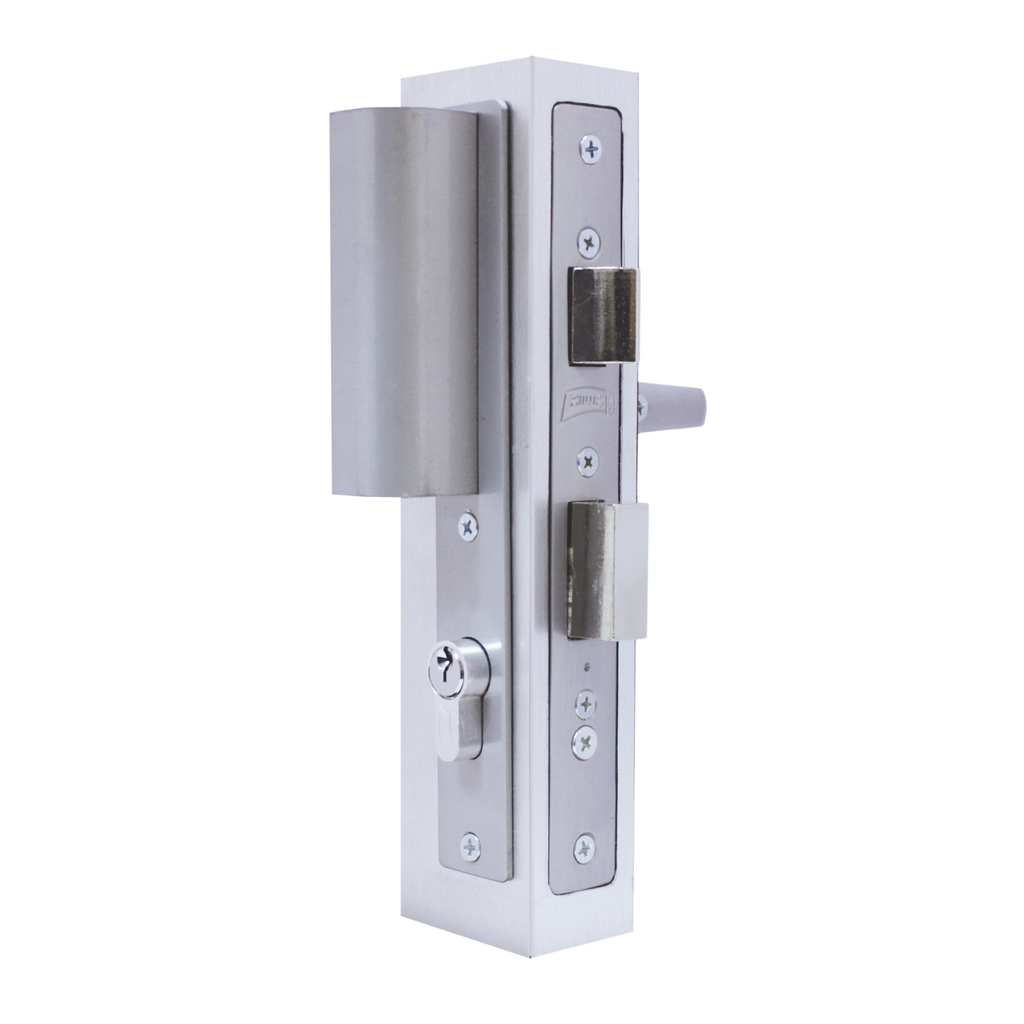 CERRADURA PHILLIPS 3060 JALADERA-MANIJA NATURAL P/ALUMINIO (MX2448) (H)