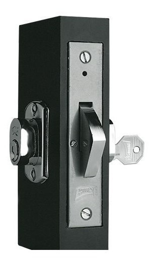 CERRADURA PHILLIPS 400 DOBLE CILINDRO LATÓN P/PUERTA CORREDIZA (MX36)(H)