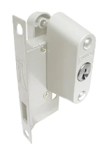 CERRADURA PHILLIPS 425 MARIPOSA-CILINDRO BLANCO P/ALUMINIO (MX2041)(H)