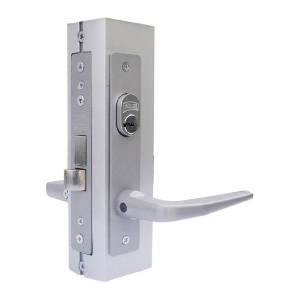 CERRADURA PHILLIPS 549 MANIJA-MANIJA DURANODIK P/PUERTA ABATIBLE ALUMINIO (MX2488)(H)