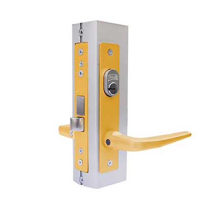 CERRADURA PHILLIPS 549 MANIJA-MANIJA DOBLE CILINDRO DORADA (MX3170)(H)