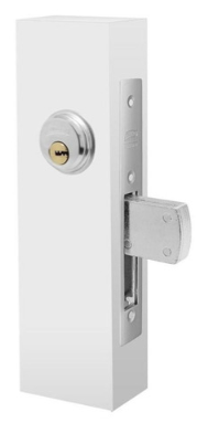 CERRADURA PHILLIPS 590 BLANCO P/PUERTA ABATIBLE (MX2012)(H)