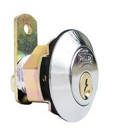 CERRADURA PHILLIPS 63 PALETA CROMO P/MUEBLE (MX1246)(H)