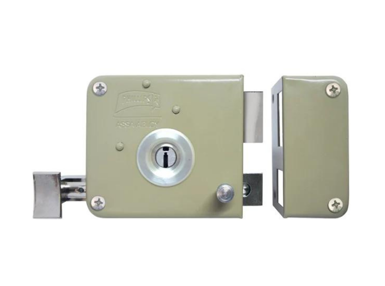 CERRADURA PHILLIPS 715 INSTAFÁCIL DERECHA LLAVE-LARGA BEIGE SOBREPONER (MX4643)