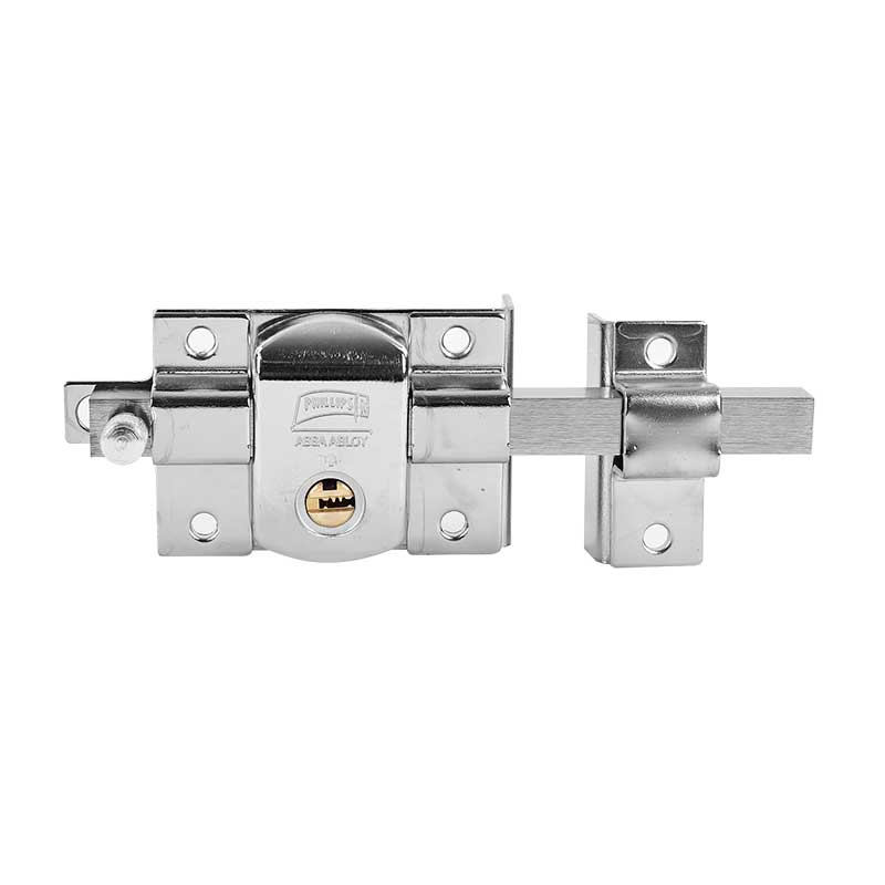 CERRADURA PHILLIPS AS-800 FIJA DERECHA CROMO (MX5374)(H)