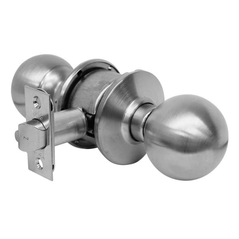 CERRADURA YALE BALL ENTRADA CROMO MATE (MX80049)