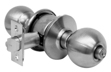 CERRADURA YALE BALL RECÁMARA CROMO MATE (MX80029)