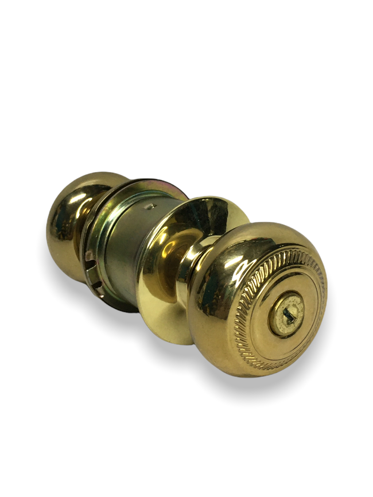 CERRADURA YALE NOVO RECÁMARA LATÓN BRILLANTE (MX80129)