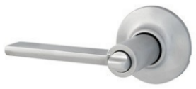 MANIJA YALE VALENCIA P/BAÑO CROMO MATE (MX88660)