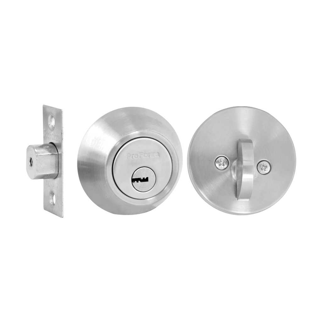 CERROJO PHILLIPS B260P LLAVE-MARIPOSA CROMO MATE (MX81213)