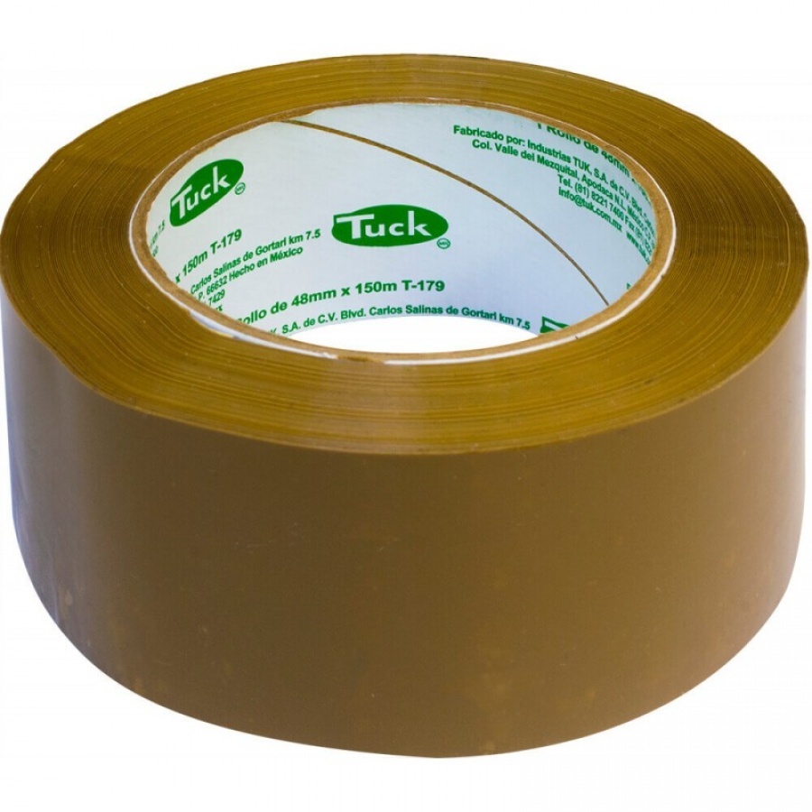 CINTA EMPAQUE TUK (179) CANELA JUMBO 48MM X 150M