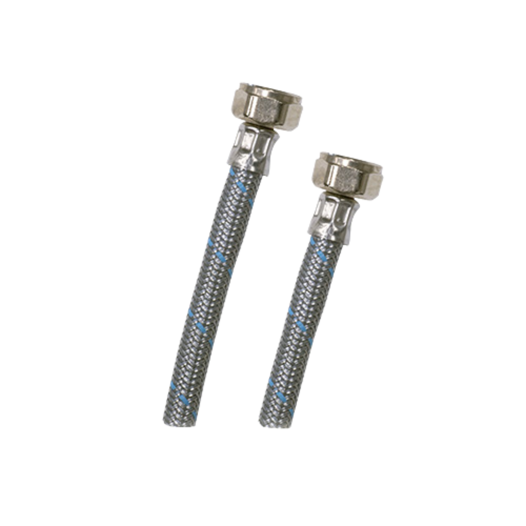 COFLEX MANGUERA ACERO BÁSICO P/SANITARIO 1/2"FIP x 7/8"FIP 50CM (LS-A50)