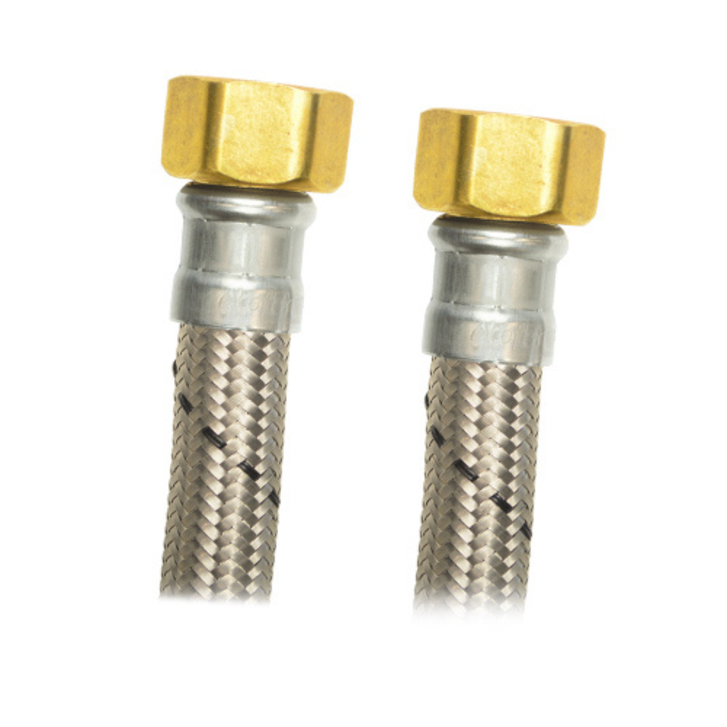 COFLEX MANGUERA ACERO P/BOILER 3/4" F.I.P. x 3/4" F.I.P. 40CM (AB-A40)