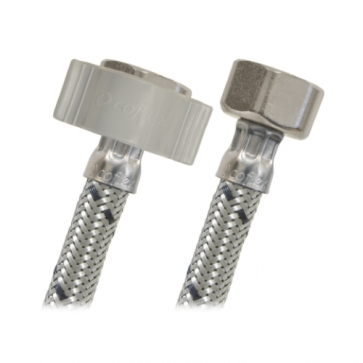 COFLEX MANGUERA ACERO P/FREGADERO 1/2FIP x 1/2FIP 1M (AL-A100)