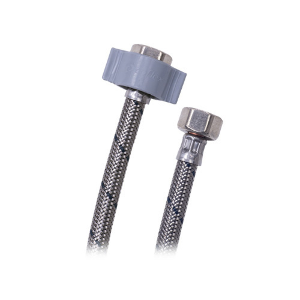 COFLEX MANGUERA ACERO P/LAVABO-FREGADERO 1/2" F.I.P. x 1/2" F.I.P. 70CM (AL-A70)