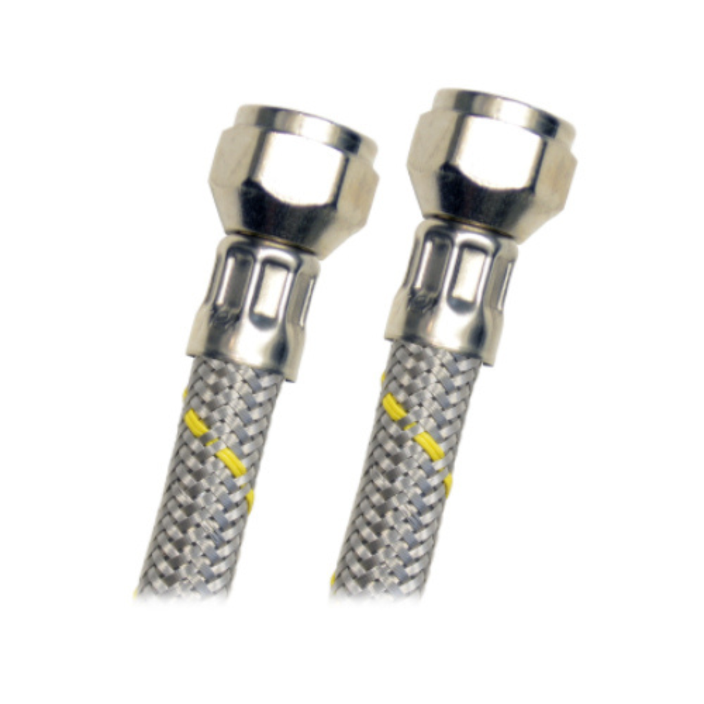 COFLEX MANGUERA ACERO P/GAS 3/8" FLARE x 3/8" FLARE 3M (AG-B300)