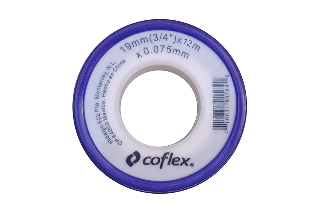 COFLEX CINTA TEFLÓN 3/4" X 12M (WT34-120)