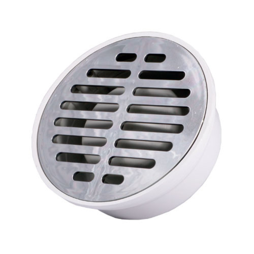 COFLEX COLADERA UNIVERSAL C/REJILLA PLÁSTICA CROMADA (PC-101)