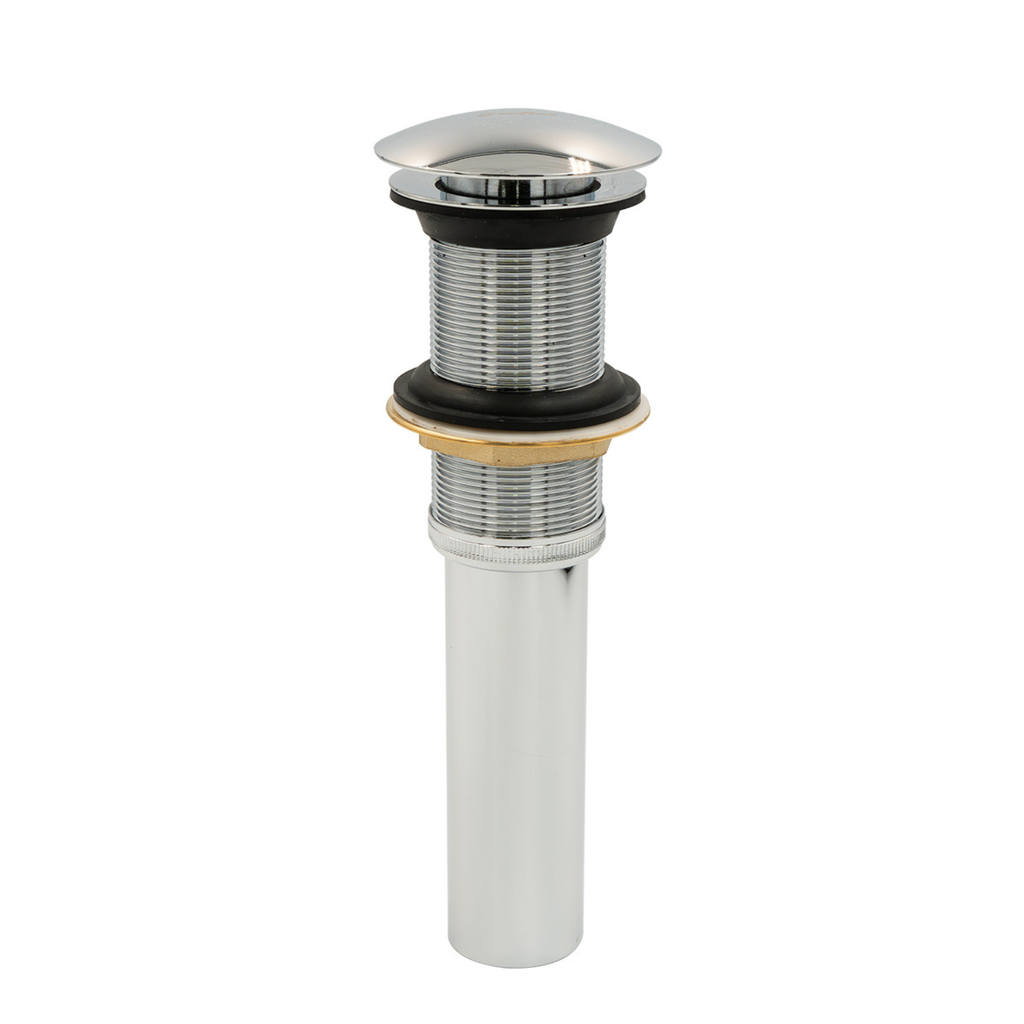 COFLEX CONTRA CROMADA P/LAVABO S/REBOSADERO/TAPÓN PUSH (PH-220)