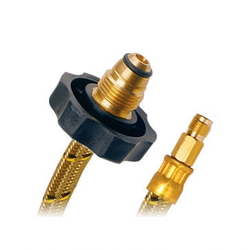 COFLEX PIG TAIL 2VÍAS 7/16"M X 7/8"IZQUIERDA C/MANERAL (VG-P55)