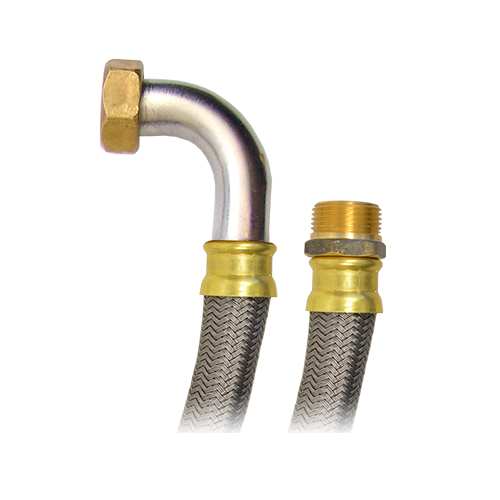 COFLEX MANGUERA VINILO P/HIDRO 1"FIP CODO 90°x 1"NPT (VN-B155)