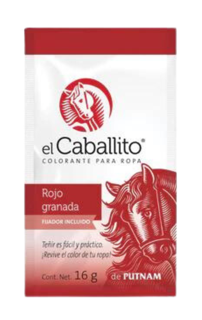 COLORANTE CABALLITO ROJO GRANADA 16GR (PZ030)(H)