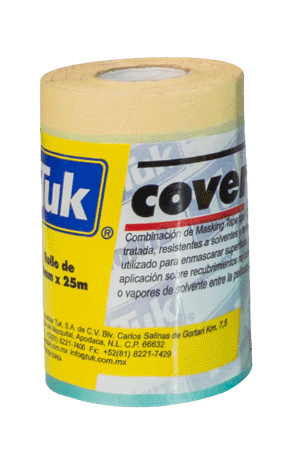 COVERSTIK TUK P/CUBRIR C/MASKING 550MM x 25M (410101)