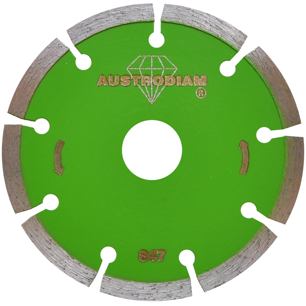 DISCO DIAMANTE AUSTROMEX RIN SEGMENTADO P/GRANITO 4-1/2" BRONCE (847)(H)