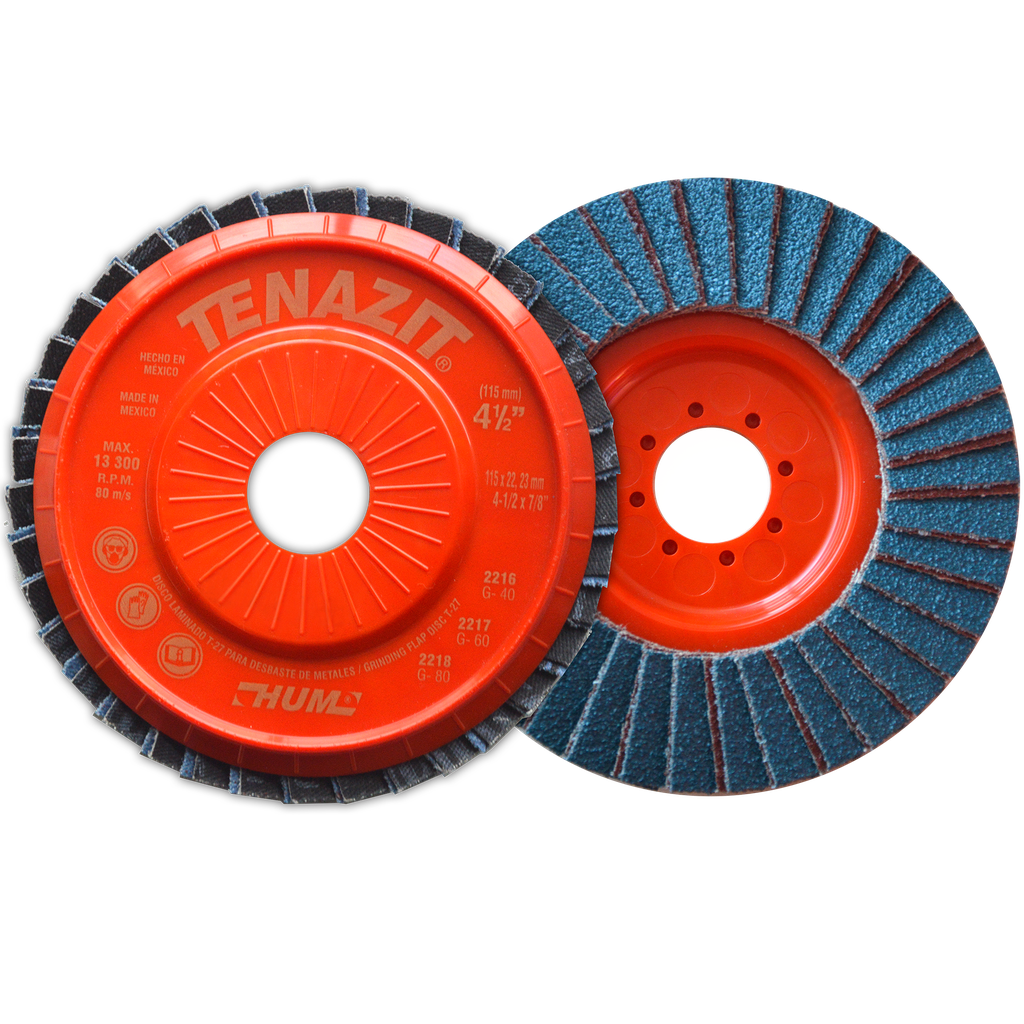 DISCO LAMINADO AUSTROMEX H.U.M. 4-1/2" GRANO 80 (2218)(H)
