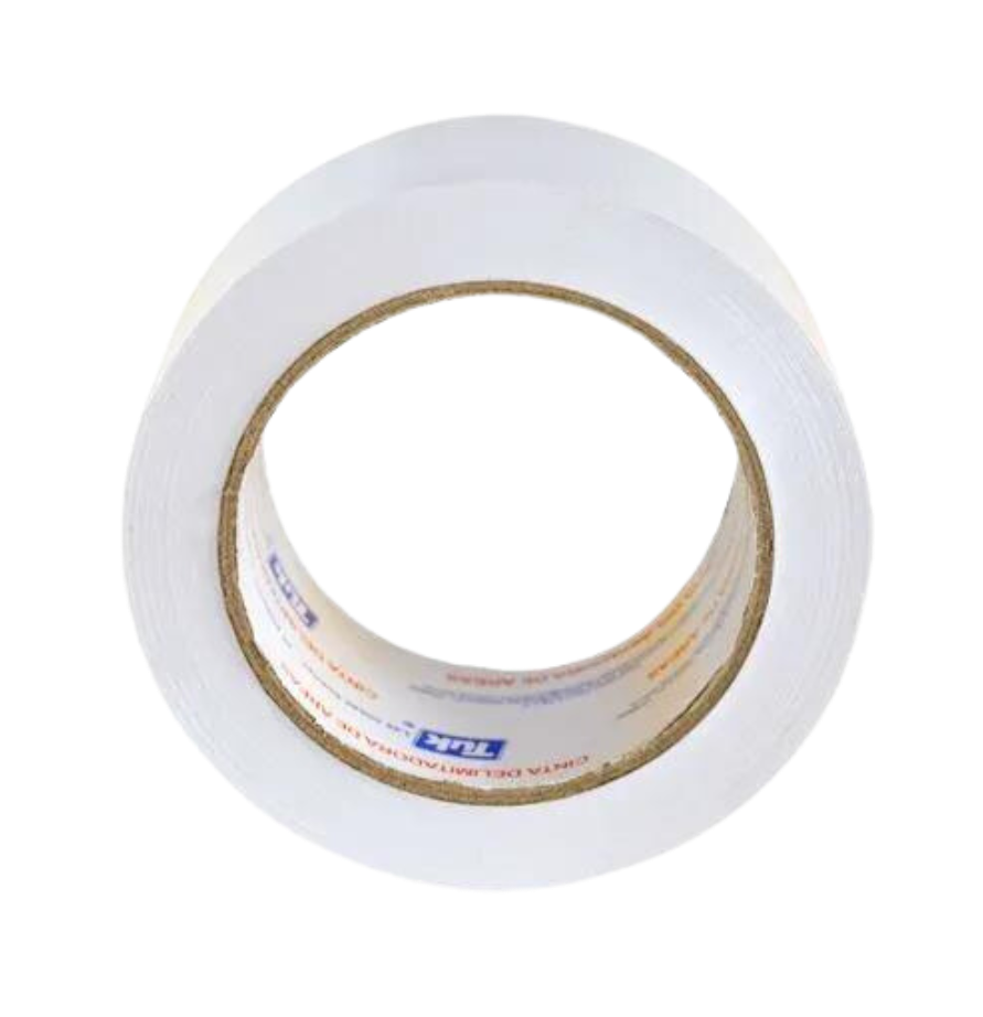 CINTA TUK DELIMITADORA BLANCA 101MM x 33M (434027)