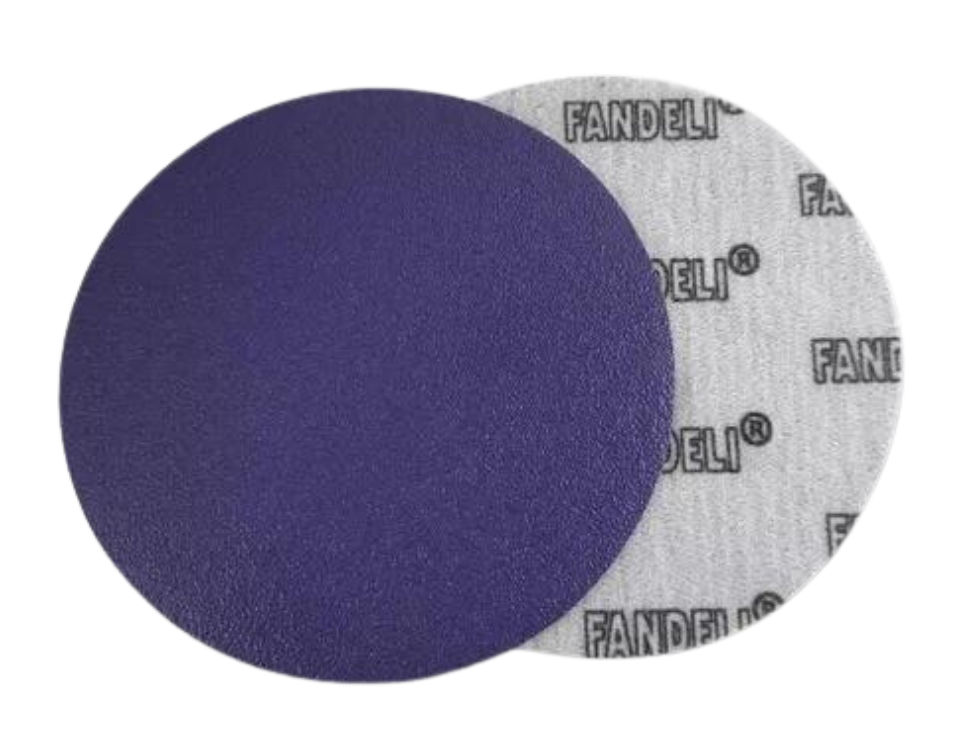 DISCO ESPONJA C/VELCRO 6" FANDELI LE88 GRANO 1500 AZUL (20423)(H)