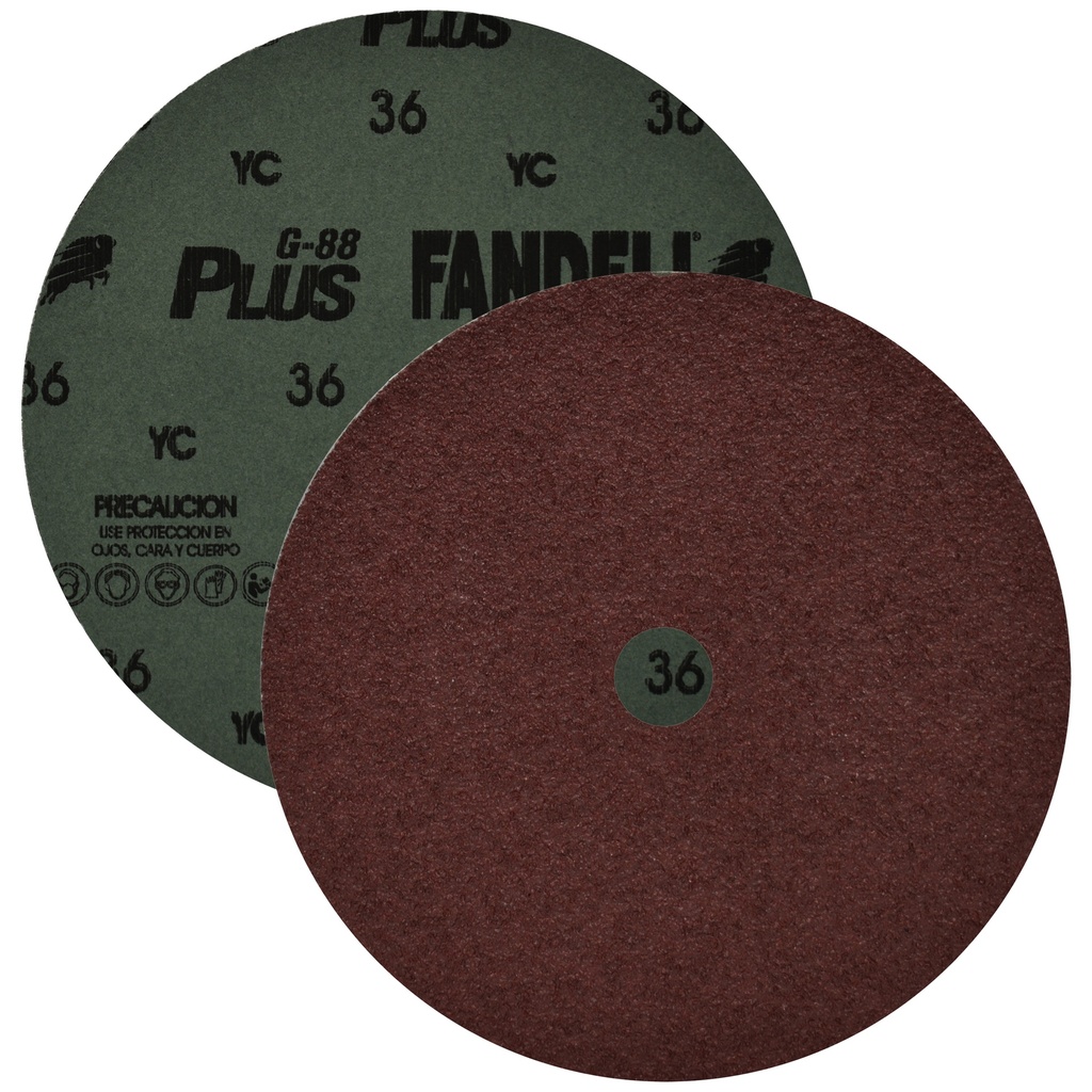 DISCO OXALUM FANDELI G-88 7" GRANO 36 (00882)(79776)