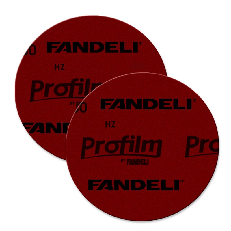 DISCO C/VELCRO FANDELI 6" PROFILM GRANO 800 ROJO (70847)(H)